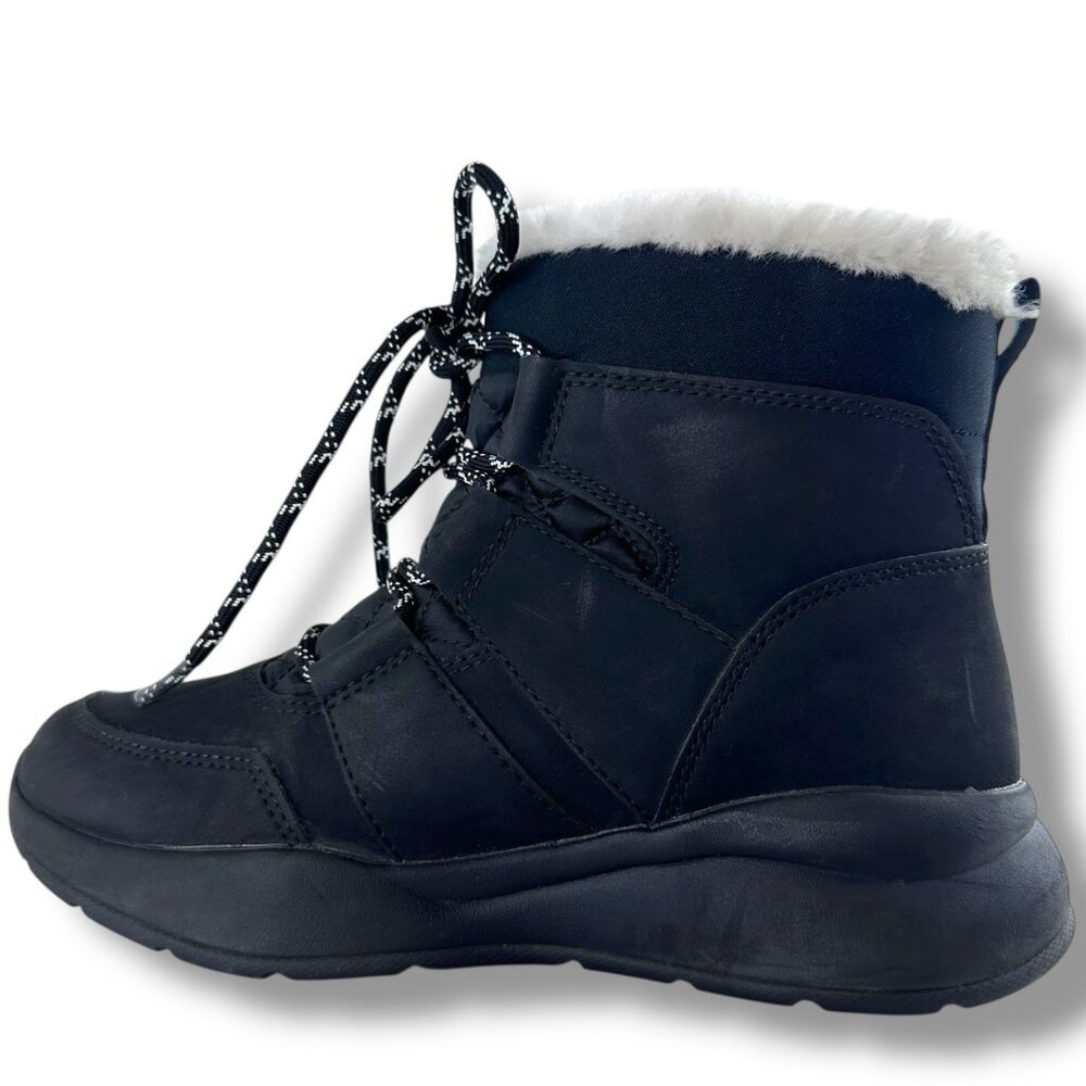 Women Timberland Boroughs Project Boots Thermolite Waterproof Black US 5.5 EU 36 - Picture 4 of 11